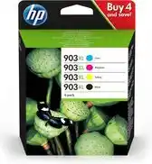 Bol.com HP 3HZ51AE (903XL) Inktcartridge 4-kleuren Multipack Hoge capaciteit aanbieding