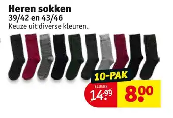 Kruidvat Heren sokken aanbieding