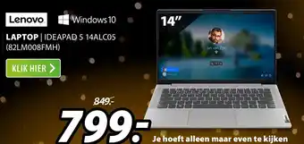 Expert Lenovo IdeaPad 5 | 14ALC05 82LM008FMH aanbieding