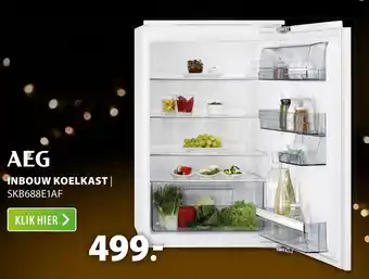 Expert AEG Inbouw koelkast | SKB688E1AF aanbieding