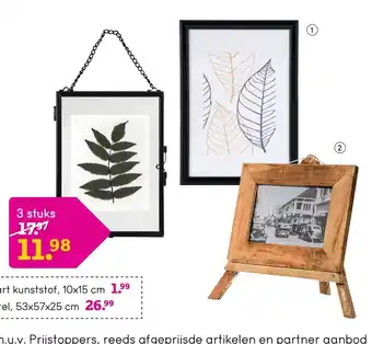 Leen Bakker Fotolijst 3st aanbieding