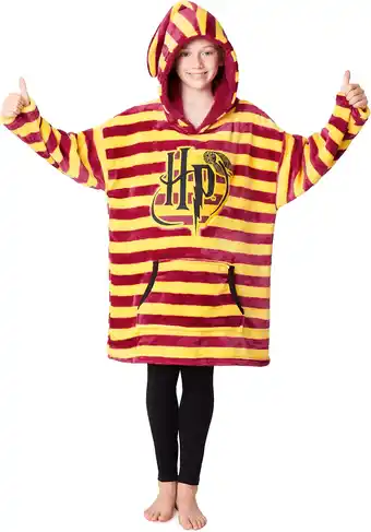 Amazon Harry Potter Hoodie voor meisjes, oversized hoodie, kinderhoodie, deken, reuzenhoodie aanbieding