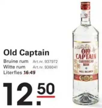 Sligro Old Captain aanbieding