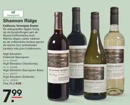 Sligro Shannon Ridge aanbieding