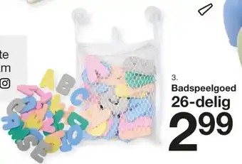 Zeeman Badspeelgoed aanbieding