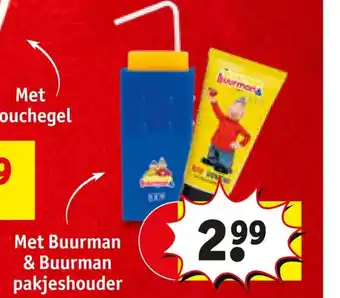 Kruidvat Met Buurman & Buurman pakjeshouder aanbieding