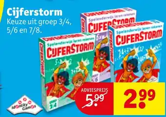 Kruidvat Cijferstorm aanbieding