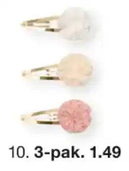 Zeeman Pompom clips aanbieding