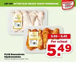 PLUS PLUS Boerentrots Kipdrumsticks aanbieding