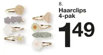 Zeeman Haarclips aanbieding