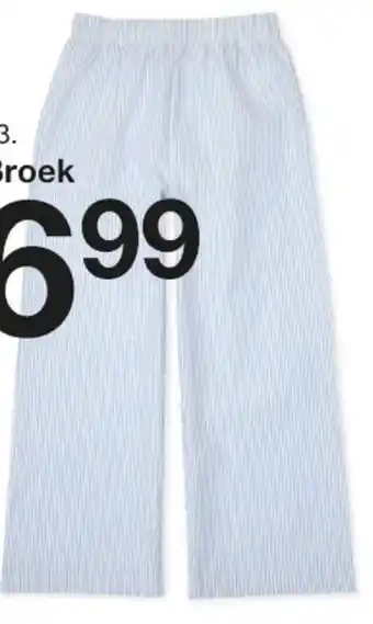 Zeeman Broek aanbieding