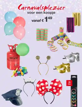 Kik Carnavalsplezier voor een koopje aanbieding