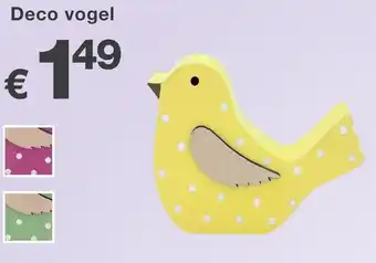 Kik Deco vogel aanbieding