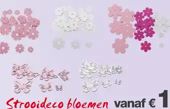 Kik Strooideco bloemen aanbieding