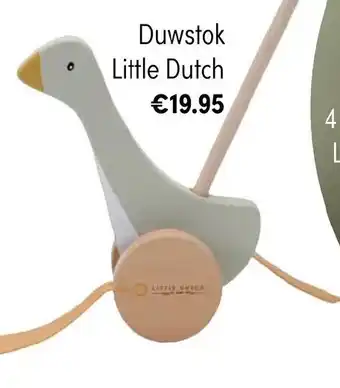 Baby & Tiener Duwstok Little Dutch aanbieding