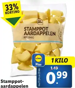 Lidl Stamppotaardappelen aanbieding