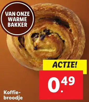Lidl Koffiebroodje aanbieding