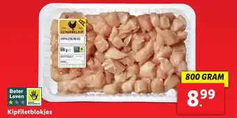 Lidl Kipfiletblokjes aanbieding