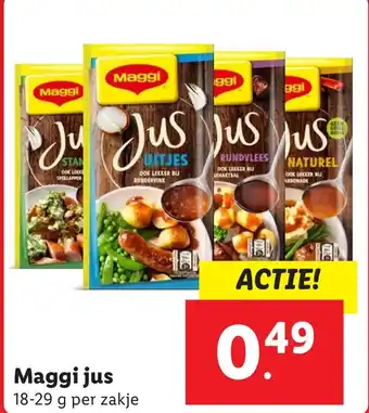 Lidl Maggi jus aanbieding