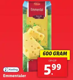 Lidl Emmentaler aanbieding