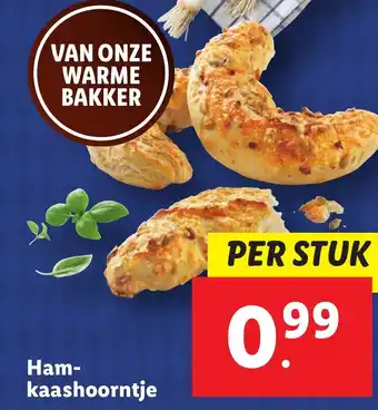 Lidl Ham kaashoorntje aanbieding