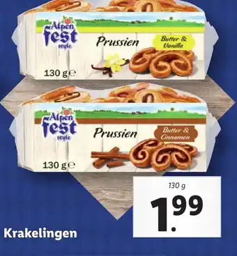 Lidl Krakelingen aanbieding