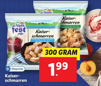 Lidl Kaiser schmarren aanbieding