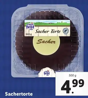 Lidl Sachertorte aanbieding