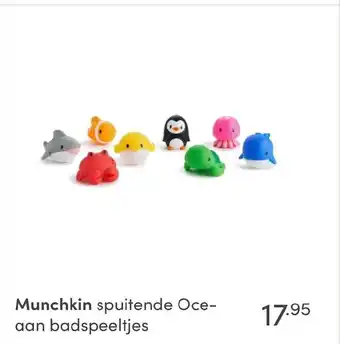 Baby & Tiener Munchkin Spuitende Oceaan badspeeltjes aanbieding