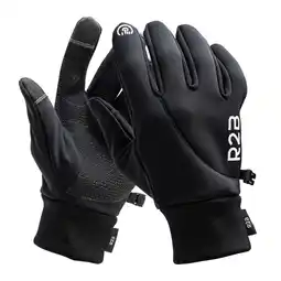 ANWB R2B Waterdichte Touchscreen Handschoenen Zwart aanbieding