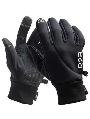ANWB R2B Waterdichte Touchscreen Handschoenen Zwart aanbieding