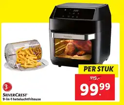 Lidl Silvercrest 9 in 1 heteluchtfriteuse aanbieding