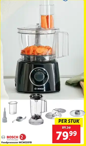 Lidl Foodprocessor MCM3201B aanbieding