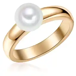 Douglas Valero Pearls Ring Sterling zilver Gekweekte zoetwaterparels in Geelgoud aanbieding