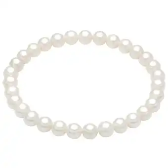 Douglas Rafaela Donata Parel armband Schelpparels Schelpparels in Wit aanbieding