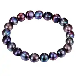 Douglas Valero Pearls Parel armband Gekweekte zoetwaterparels Gekweekte zoetwaterparels in Blauw aanbieding