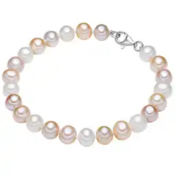 Douglas Valero Pearls Armband Sterling zilver Gekweekte zoetwaterparels in Zilver aanbieding