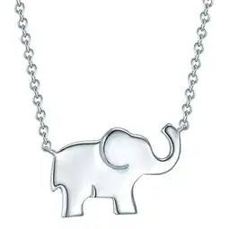 Douglas Rafaela Donata Ketting Olifant Sterling zilver in Geelgoud aanbieding