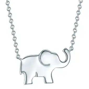 Douglas Rafaela Donata Ketting Olifant Sterling zilver in Geelgoud aanbieding