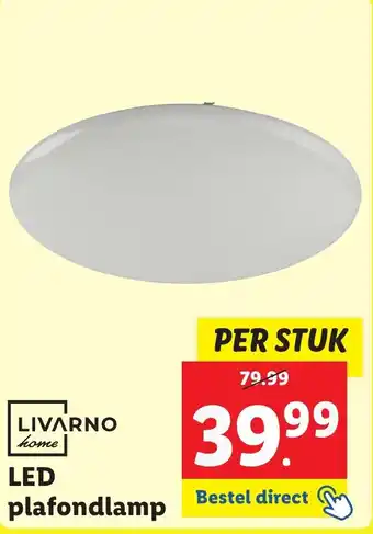 Lidl LED plafondlamp aanbieding