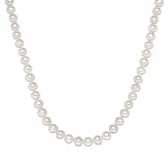 Douglas Valero Pearls Ketting van Gekweekte zoetwaterparels in Wit aanbieding