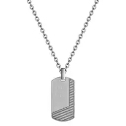 Douglas True Rebels Ketting van Edelstaal in gunmetal aanbieding