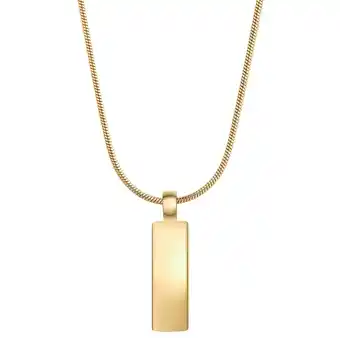 Douglas True Rebels Ketting van Edelstaal in Geelgoud aanbieding