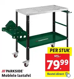 Lidl Mobiele lastafel aanbieding