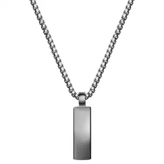 Douglas True Rebels Ketting van Edelstaal in gunmetal aanbieding