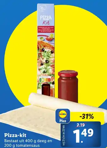 Lidl Pizza-kit aanbieding