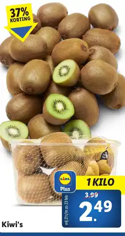 Lidl Kiwi's aanbieding