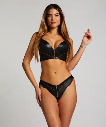 Hunkemoller Hunkemöller String Talia Zwart aanbieding