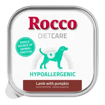 Zooplus 20x150g Rocco Diet Care Hypoallergen Lam Kuipje Hondennatvoer aanbieding