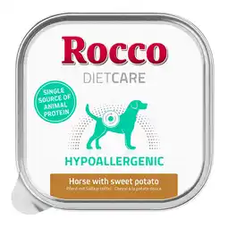 Zooplus 20x150g Rocco Diet Care Hypoallergene Paard Kuipje Honden Natvoer aanbieding